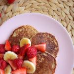 healthy oat banana pancakes breakfast