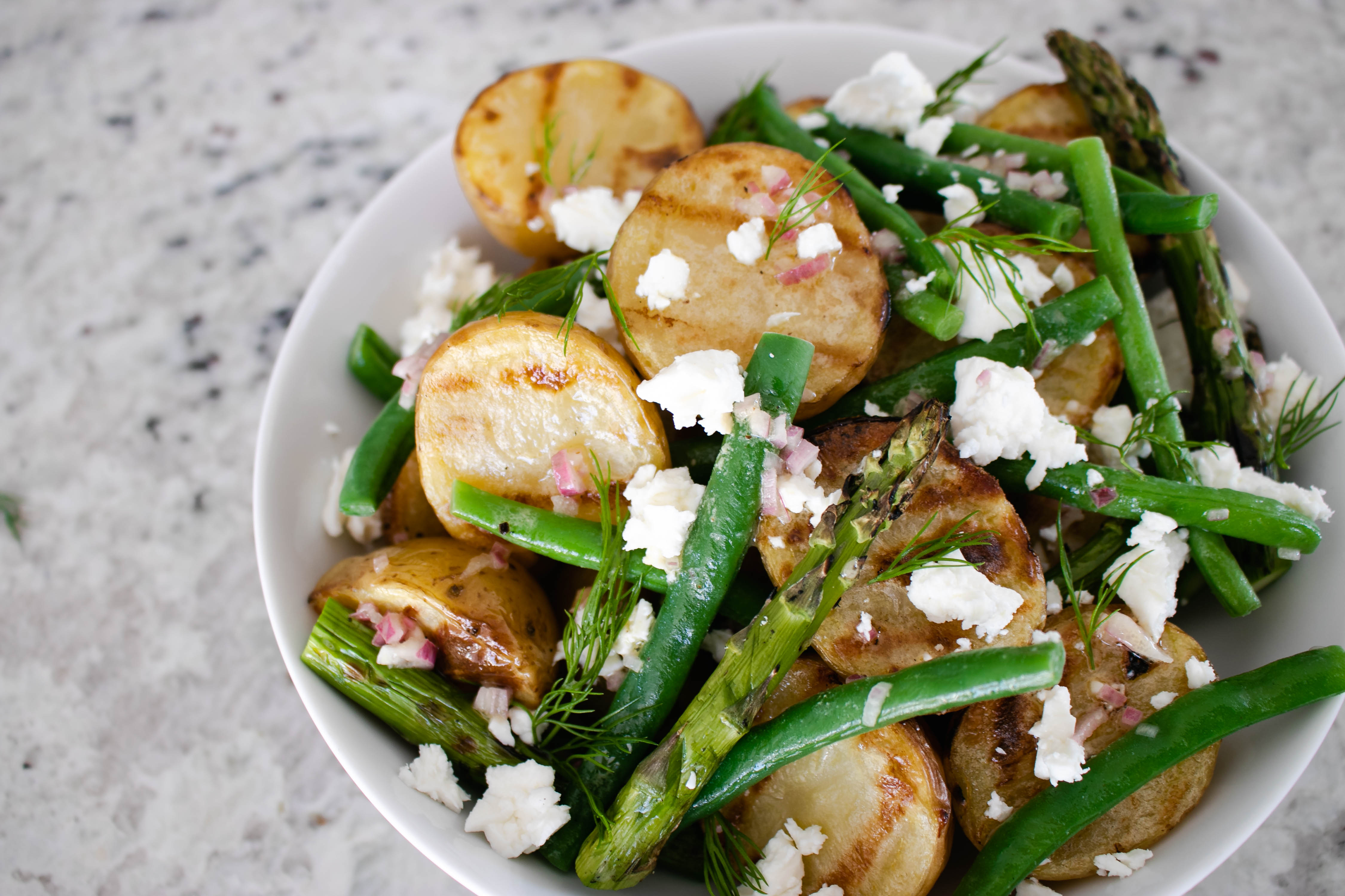 Grilled Potato Salad