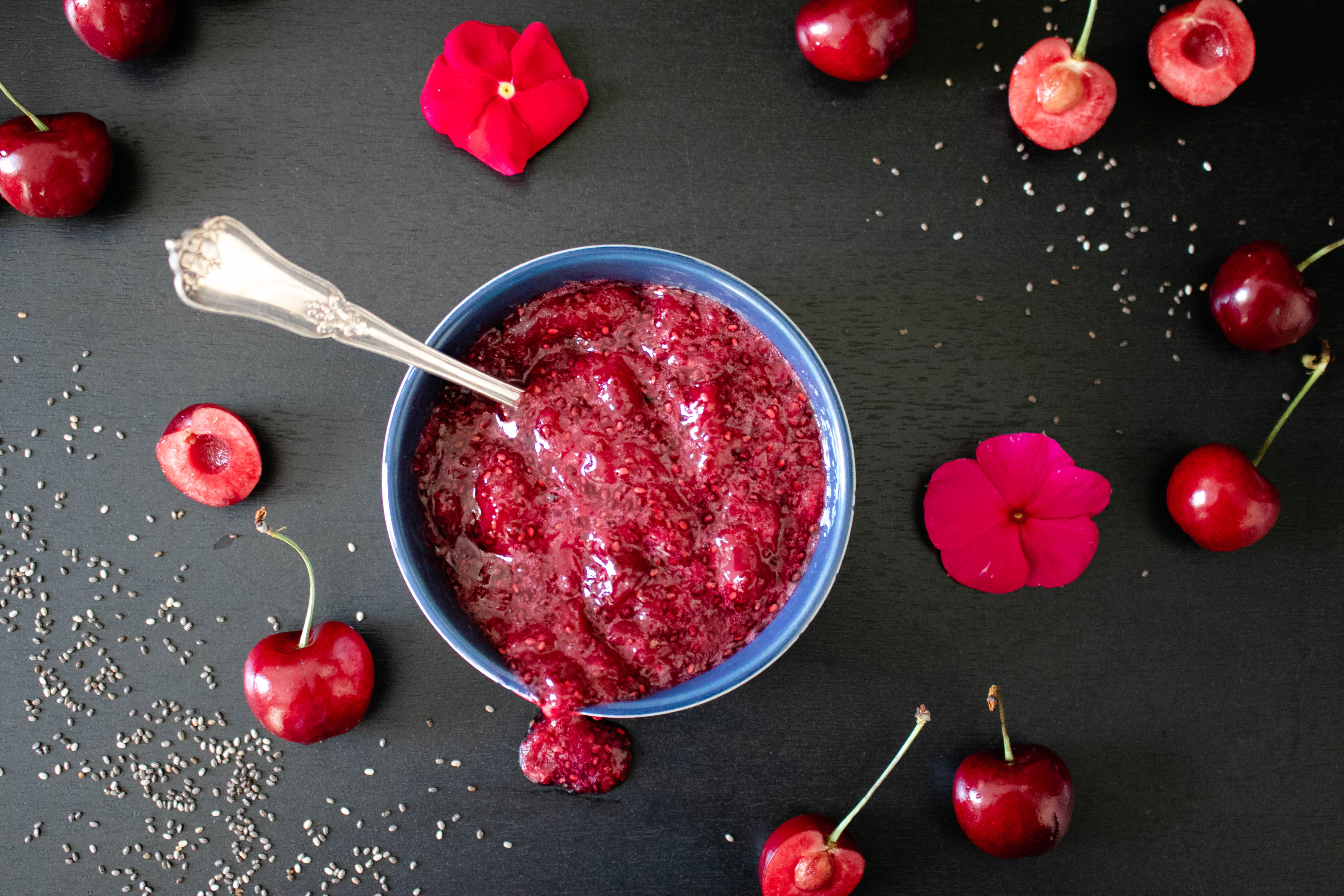 Cherry Chia Jam