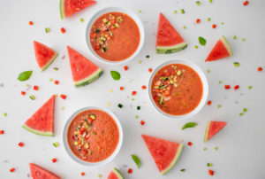 Summer Watermelon Gazpacho