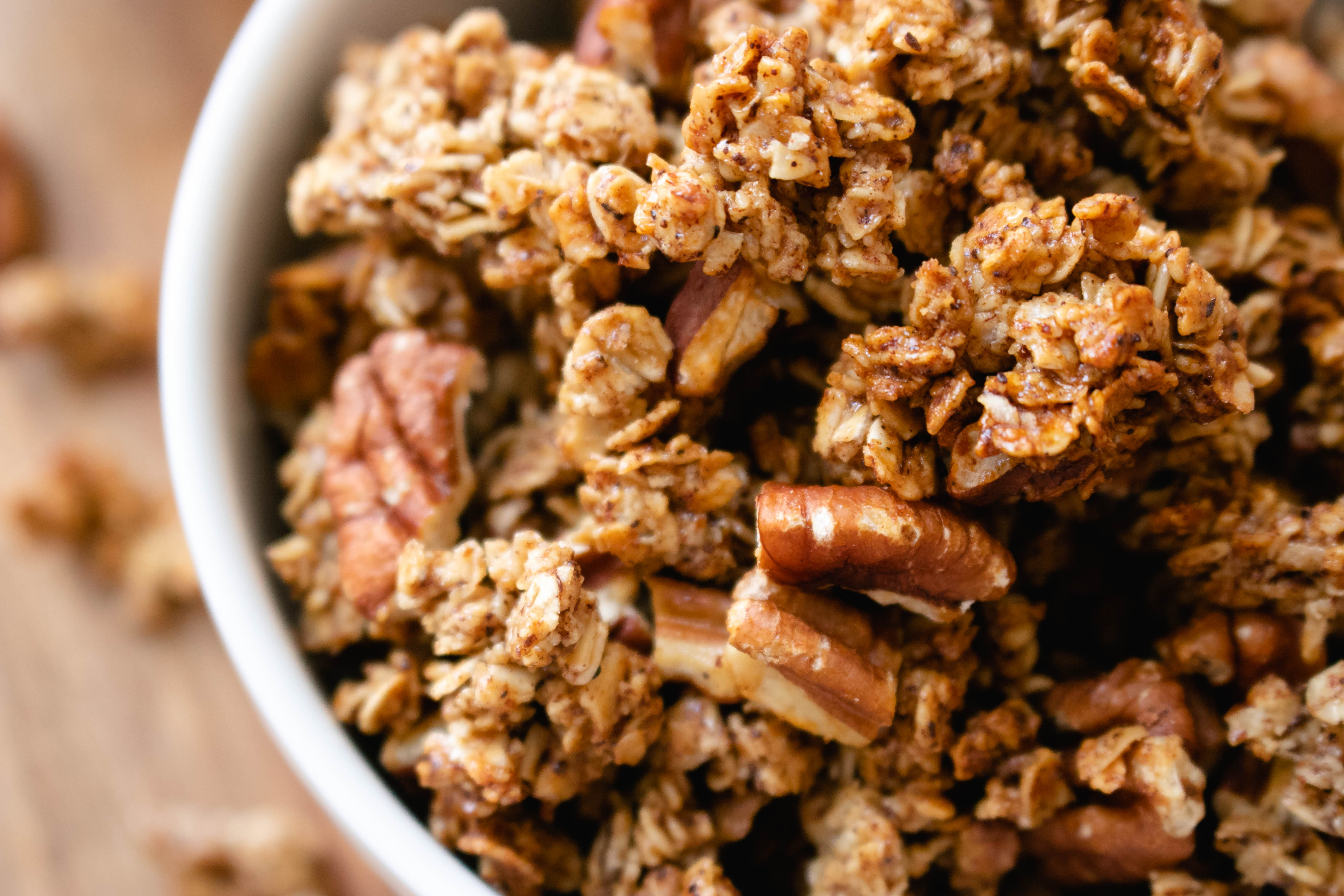 Healthy Pecan Granola