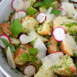 Potato Salad with Herbs and Parmesan