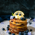 Blueberry Lemon Ricotta Pancakes