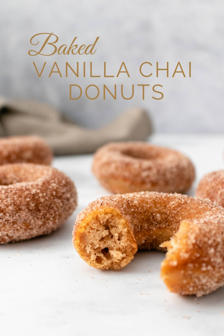 Baked Vanilla Chai Donuts