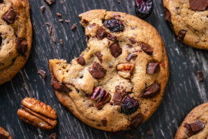 Chocolate Chip Pecan and Cranberry Cookies