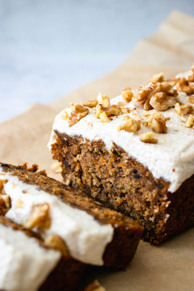 Vegan Carrot Banana Bread