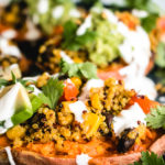 Mexican Baked Sweet Potatoes