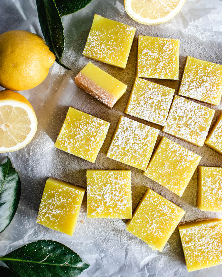 Vegan Lemon Squares