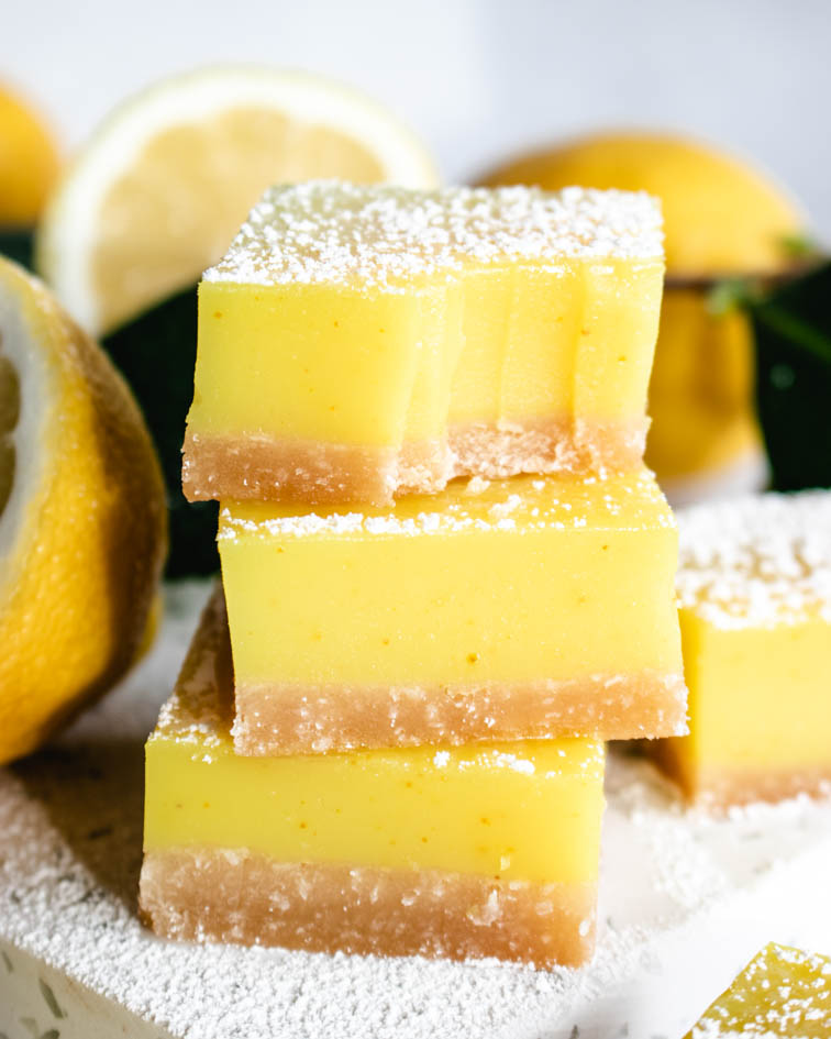Vegan Lemon Squares