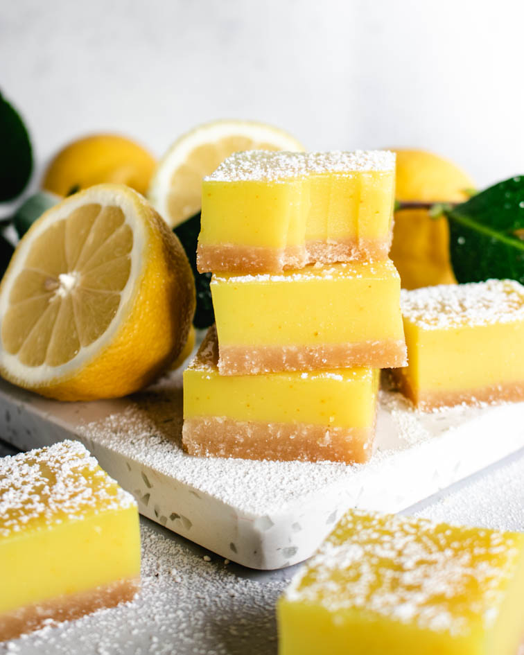 Vegan Lemon Squares