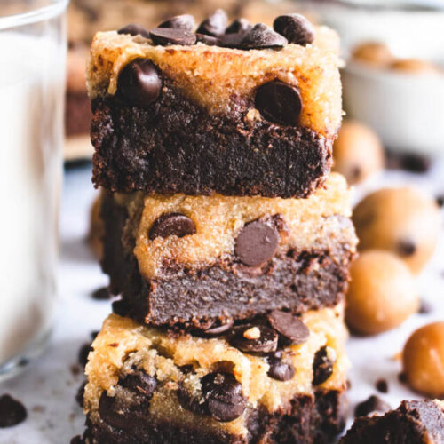 Cookie Dough Brownies