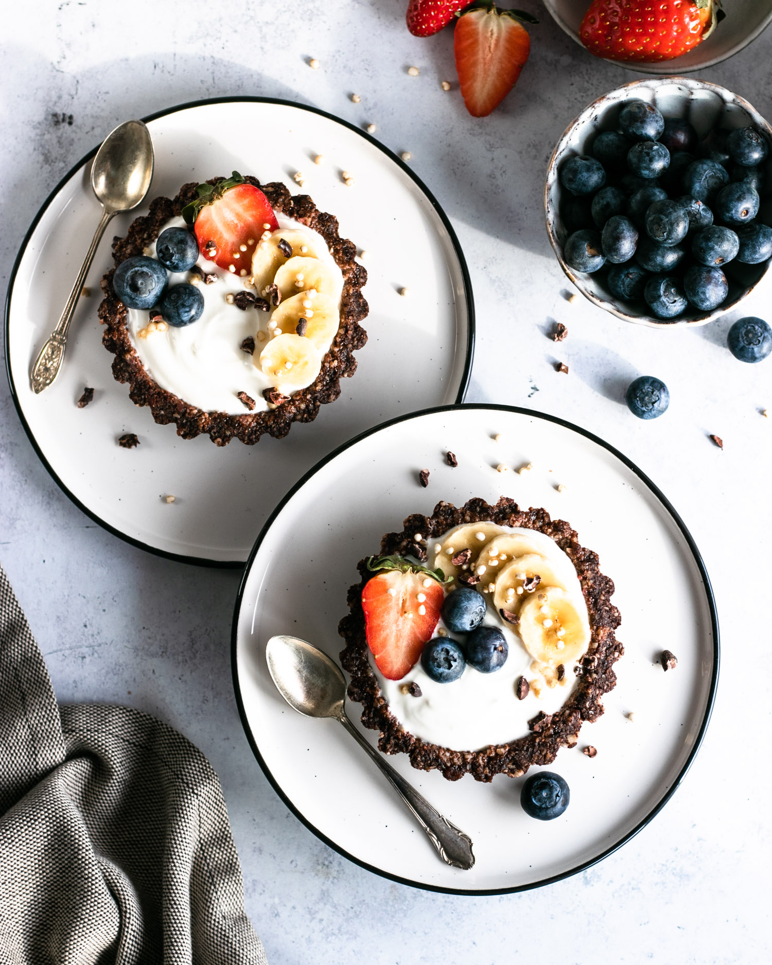 Chocolate Granola Breakfast Tarts (Vegan, Gluten-free)