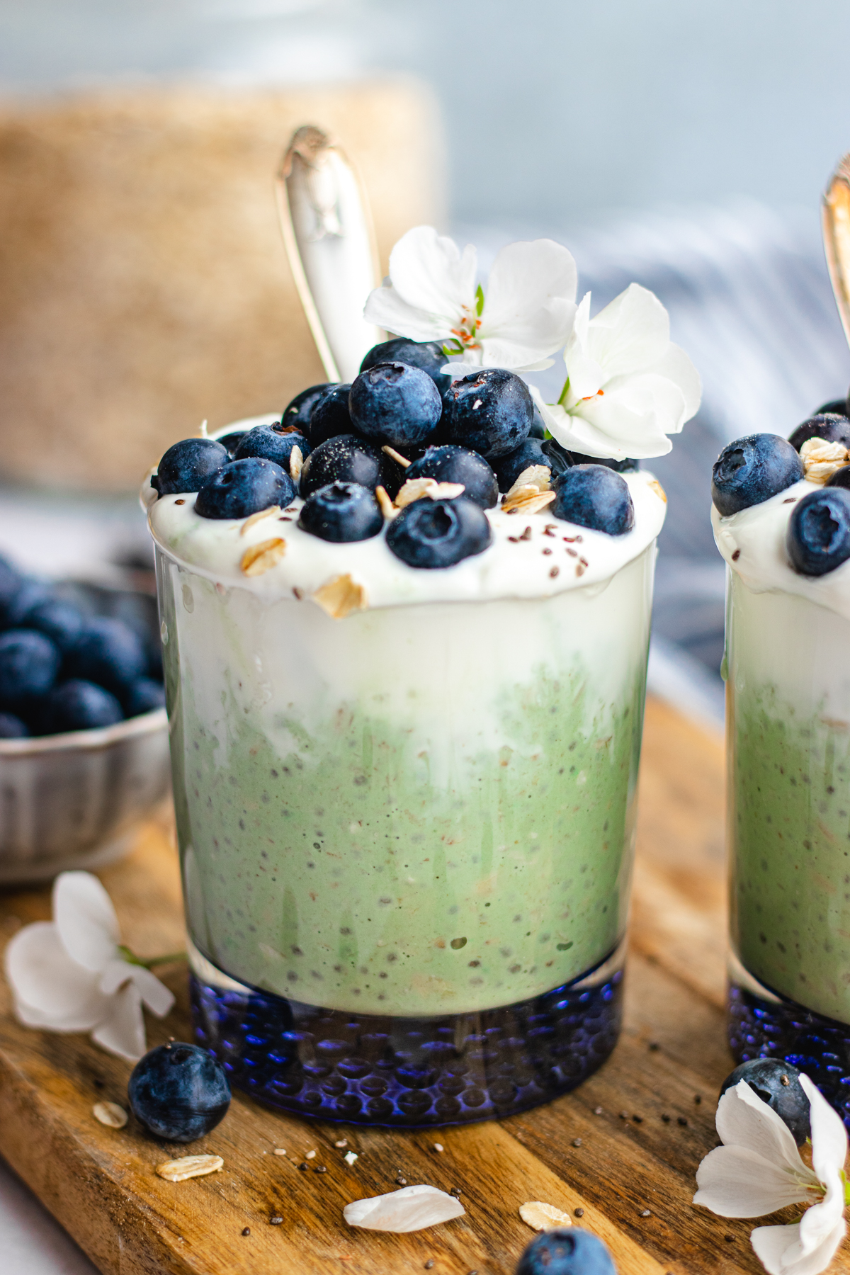 Matcha overnight oats - The Delicious plate
