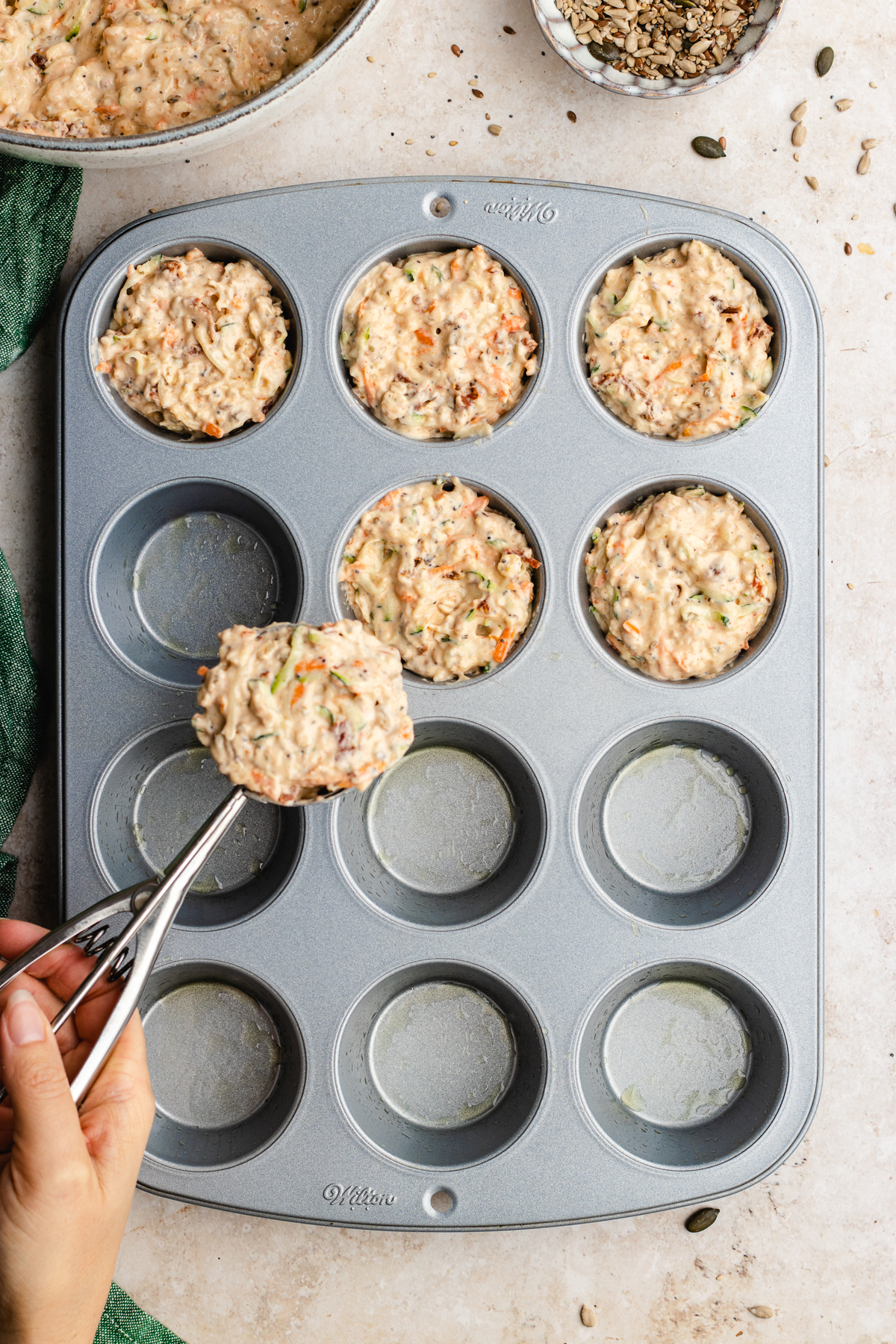 Vegan Savoury Muffins The Delicious plate