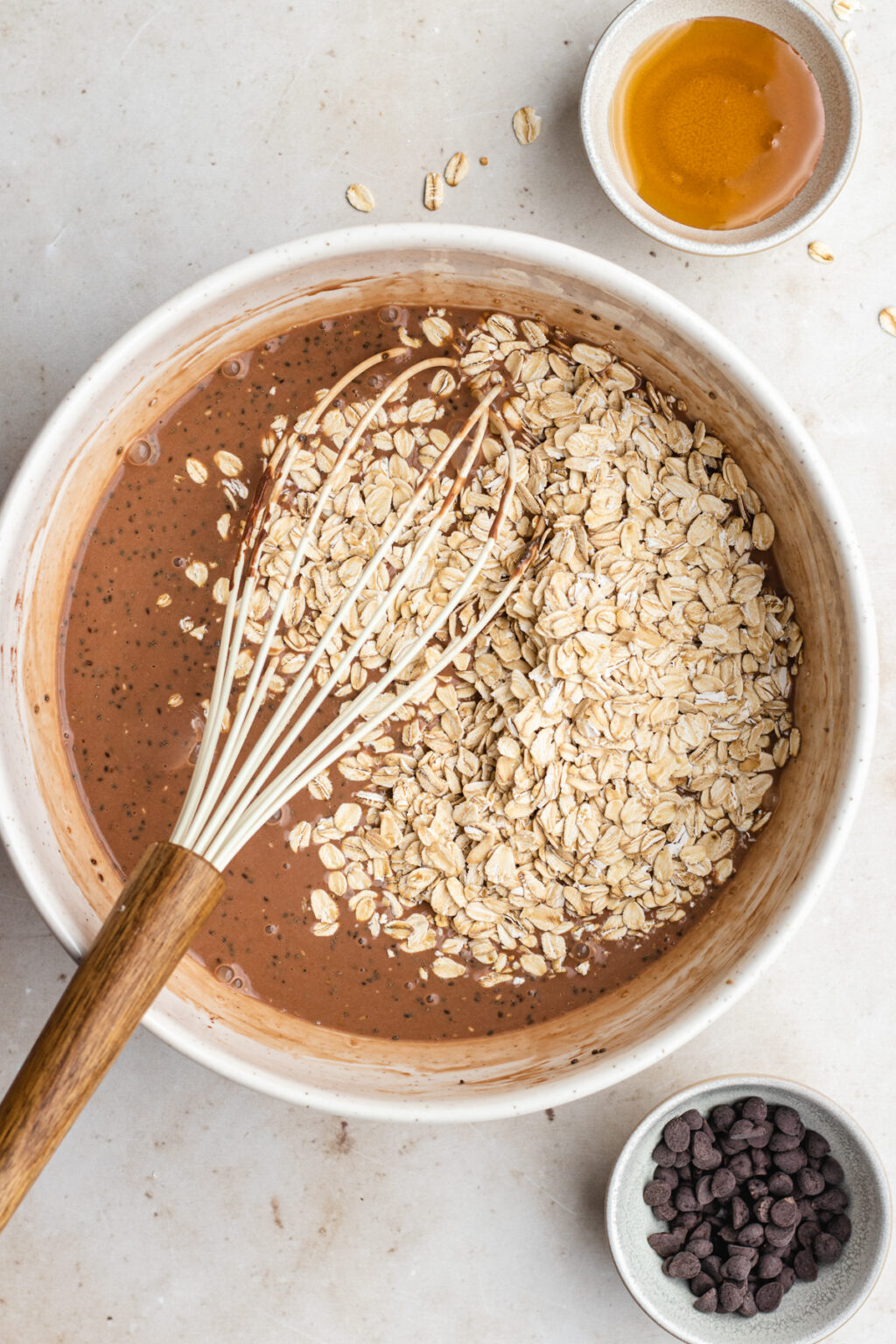 Nutella Add Nutella overnight oats - The Delicious plate